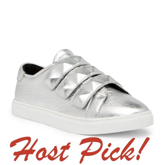 Rebecca Minkoff Shoes - Rebecca Minkoff NEW Sneakers Stud Platform Designer Flats Shoe Leather🎉HP